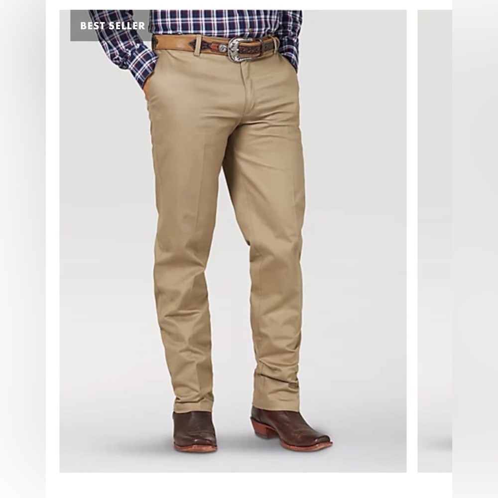 NWT Men’s Wrangler Khaki Riata Pants